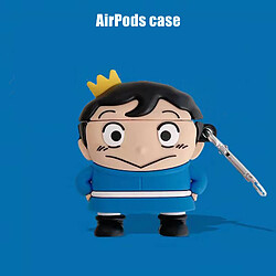 GUPBOO Airpods Coque Housse Étui Protecteur Compatible pour AirPods Pro-dessin animé, roi, classement, prince, porgy