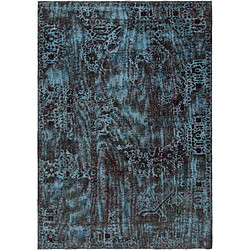 Vidal Tapis de laine 291x204 Bleu Vintage Royal