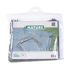 Avis Nature Chevilles de fixation de bâche 20 pcs 25 x 20 cm Métal