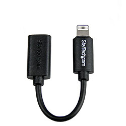 StarTech.com Adaptateur Apple Lightning vers Micro USB B pour iPhone / iPod / iPad - Mâle vers Femelle