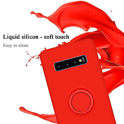 Cadorabo Coque Samsung Galaxy S10 PLUS Etui en Rouge