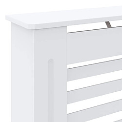 Acheter vidaXL Cache-radiateur MDF Blanc 78 cm