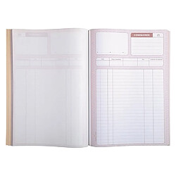 Cahier de commande Manifold Le Dauphin autocopiant A4 50 pages double exemplaires