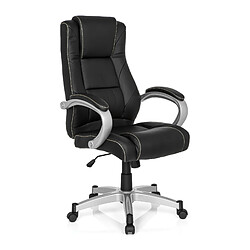 Hjh Office Fauteuil de direction RELAX CL180 simili cuir noir