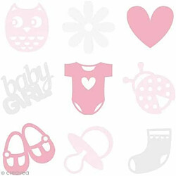 Artemio Formes en feutrine roses - Naissance fille