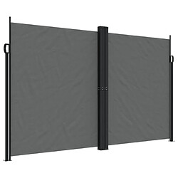 vidaXL Auvent latéral rétractable Anthracite 200x1200 cm