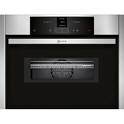 Four combiné mo intégrable 45l inox/noir - c15mr02n0 - NEFF