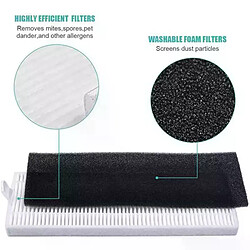 Acheter Filtre Hepa de remplacement pour aspirateur Robot Chuwi Ilife A7 A9S, brosse latérale