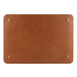 Housse de protection pour ordinateur portable de 14,2 pouces pour Macbook (Marron)