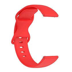 Avizar Bracelet pour Honor Magic Watch 2 42mm Silicone Souple Rouge