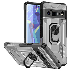 Coque en TPU anti-griffes avec béquille, noir pour votre Google Pixel 6 Pro