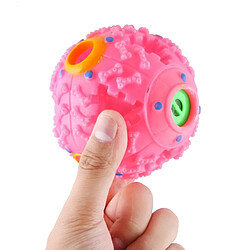 Wewoo Jouet pour Animaux rose familiers Squeaky Giggle Charlatan son d'entraînement à mâcher Ball, Taille: M, Ball Diamètre: 9.2cm Distributeur d'aliments pas cher