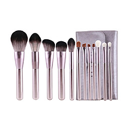 G58 12PCS Maquillage Brosse Set Soleil Shadow Brown Foundation Foundation Buson Beauty Tool Voyage Maquillage Maquillage Brosse Madissage Brushes Set