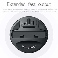 Acheter Universal Chargeur sans fil rapide 10W Chargeur de voiture 11 Pro XS XR/X/8 Samsung S9/S8/Note10/Note9 Chargeur de voiture