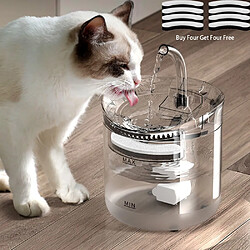 Acheter Universal Eau de chat Filtre à fontaine d'eau capteur automatique Buveur Éleveur de chat Distributeur d'eau pour animal de compagnie Fontaine à eau automatique Chat | Fournitures d'alimentation et d'arrosage pour chat