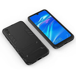 Wewoo Coque TPU antichoc pour HuEnjoy 9, avec support (Noir)