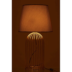 Avis Dansmamaison Pied De Lampe + Abat-Jour Joni Metal Or