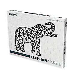 Youdoit Puzzle mural en bois - Élephant 73,3 cm