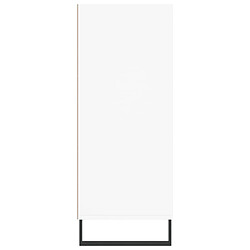 Acheter vidaXL Buffet haut blanc 57x35x90 cm bois d'ingénierie