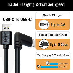 Acheter Universal Câble de transfert de données USB 3.1 Type C haute vitesse 5M/3M pour/2 Link VR Casque Charge rapide Câble USB-A à Type C (Type 3M)