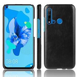 Wewoo Coque PC + PU antichoc Litchi Texture pour Huawei P20 lite 2019 / Nova 5i Noir