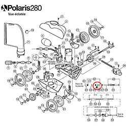 Connecteur uwf pour polaris 280 - 91009001 - POLARIS