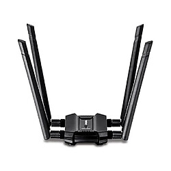 TRENDnet TEW-809UB Adaptateur Transmetteurs et Antennes WiFi Antennes Amovibles 1300Mo/s USB Noir