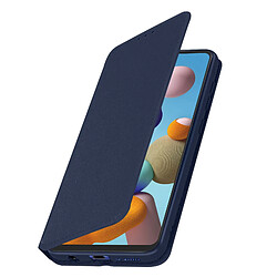 Avizar Housse Samsung Galaxy A21s Étui Folio Portefeuille Fonction Support Bleu nuit