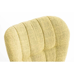 Non Chaise Elda tissu naturel pas cher