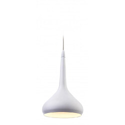 Luminaire Center Suspension 1 ampoule Bar, blanc / blanc