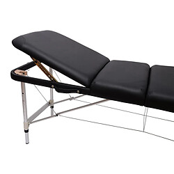 Avis Bcelec 5550-3063 Table de massage pliante en aluminium 210x80x80cm, Noir, + Sac, Max. 250kg