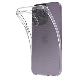 Avizar Coque iPhone 14 Pro Silicone Gel Flexible Fine et Légère Transparent pas cher