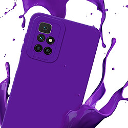 Cadorabo Coque Xiaomi RedMi 10 4G Etui en Lilas