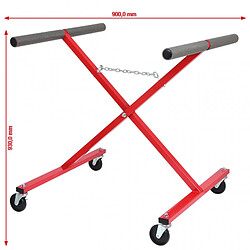 KS TOOLS Chevalet de support pare-brise avec roulettes Kstools