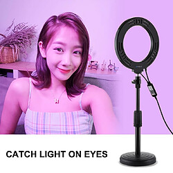 Avis Yonis Ring Light LED RGBW Pour Photo Et Vidéo