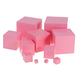 Acheter Bois Blocks jouets,Educatinal jouets,Stacking jouets,rose bois Jouets,Jeux Jouer,Developmental Toy,Beau cadeau,Kid Toys