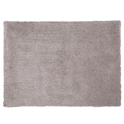 Atmosphera, Createur D'Interieur Tapis douceur en microfibre Agatha - 170 x 120 cm - Couleur lin