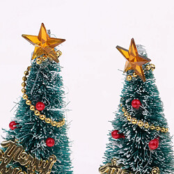 Arbre de Noël 1/12 miniature fée jardin figurine