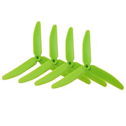 Hélice De 4 Pièces à 3 Feuilles Pour Accessoire Hubsan X4 H502S H502E, Vert