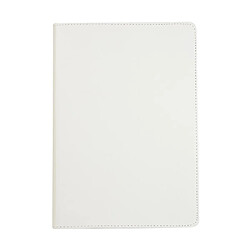 Etui en PU litchi avec support blanc pour votre Apple iPad 10.2 (2019)