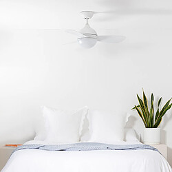 Faro Barcelona Ventilateur de plafond blanc intelligent