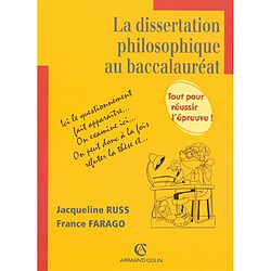 La dissertation philosophique au baccalauréat - Occasion