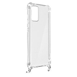 Avizar Coque Galaxy S20 Plus Anneau personnalisable avec bijou/Chaîne - Transparent