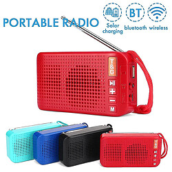 Universal Bluetooth sans fil Bluetooth LED de la lampe de poche stéréo Carte TF Hands Free Carte FM Radio avec MI