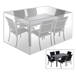 Helloshop26 Housse de mobilier de jardin pour mobilier de jardin bâche PE transparente19_0000992