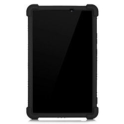 Coque en silicone avec béquille noir pour votre Huawei MatePad T8