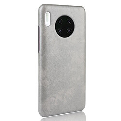 Avis Wewoo Coque Rigide Pour Huawei Mate 30 Shockproof Litchi PC + PU Case Gris