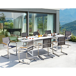 Ensemble table & chaises