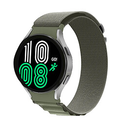 Avizar Bracelet pour Galaxy Watch 5 / 5 Pro / 4 Nylon Ajustable Boucle alpine vert