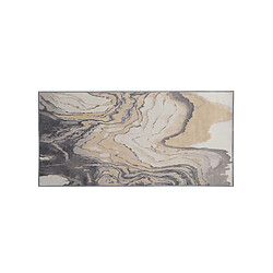 Avis Beliani Tapis beige - gris 80 x 150 cm GEBZE